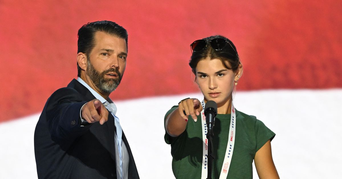 Kai Trump forced to drive 3-hour round trip to have dinner with dad, Donald Jr Irish Star