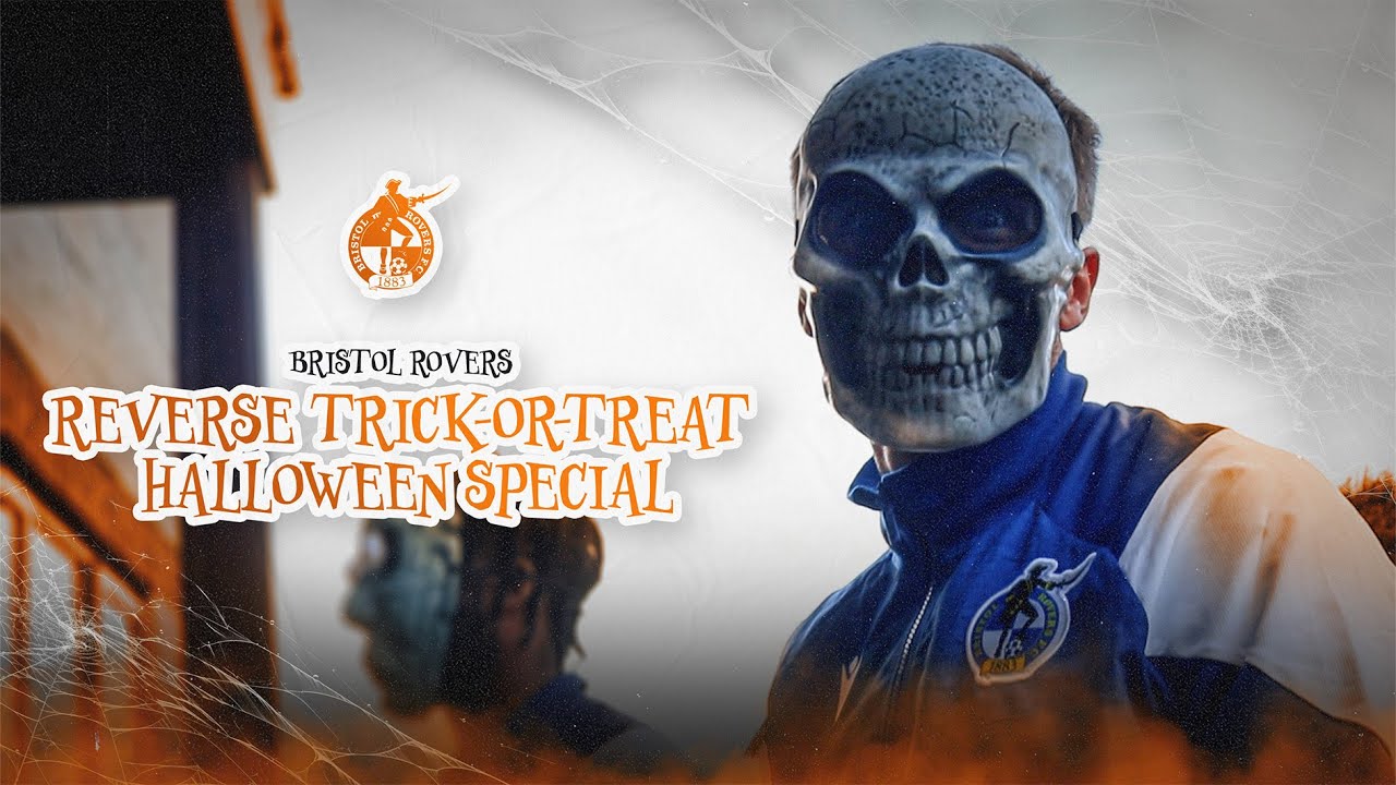 Halloween Special | Rovers players surprise young fans with reverse trick-or-treating Halloween Special | Rovers players surprise young fans with reverse trick-or-treating