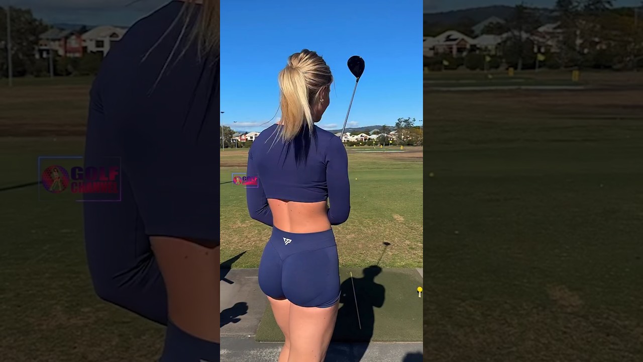 Amazing Golf Swing you need to see | Golf Girl awesome swing | Golf shorts | Antonia Harley Amazing Golf Swing you need to see | Golf Girl awesome swing | Golf shorts | Antonia Harley