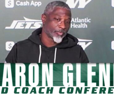Aaron Glenn on reluctance to publicly name starting QB for Jets-Browns matchup