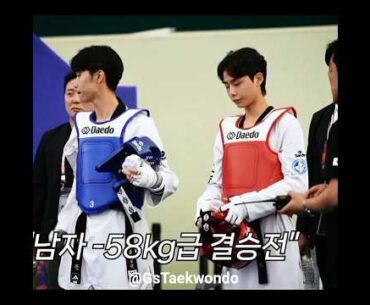 Park tae joon vs yang hui chan 🔥 #taekwondo #stealthtaekwondo #taekwondofederation #sports