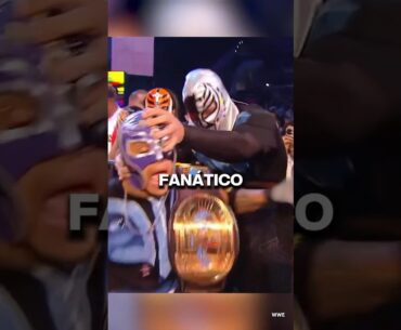 Fanático SORPRENDE a Rey Mysterio 😯 #wwe #reymysterio #luchalibre