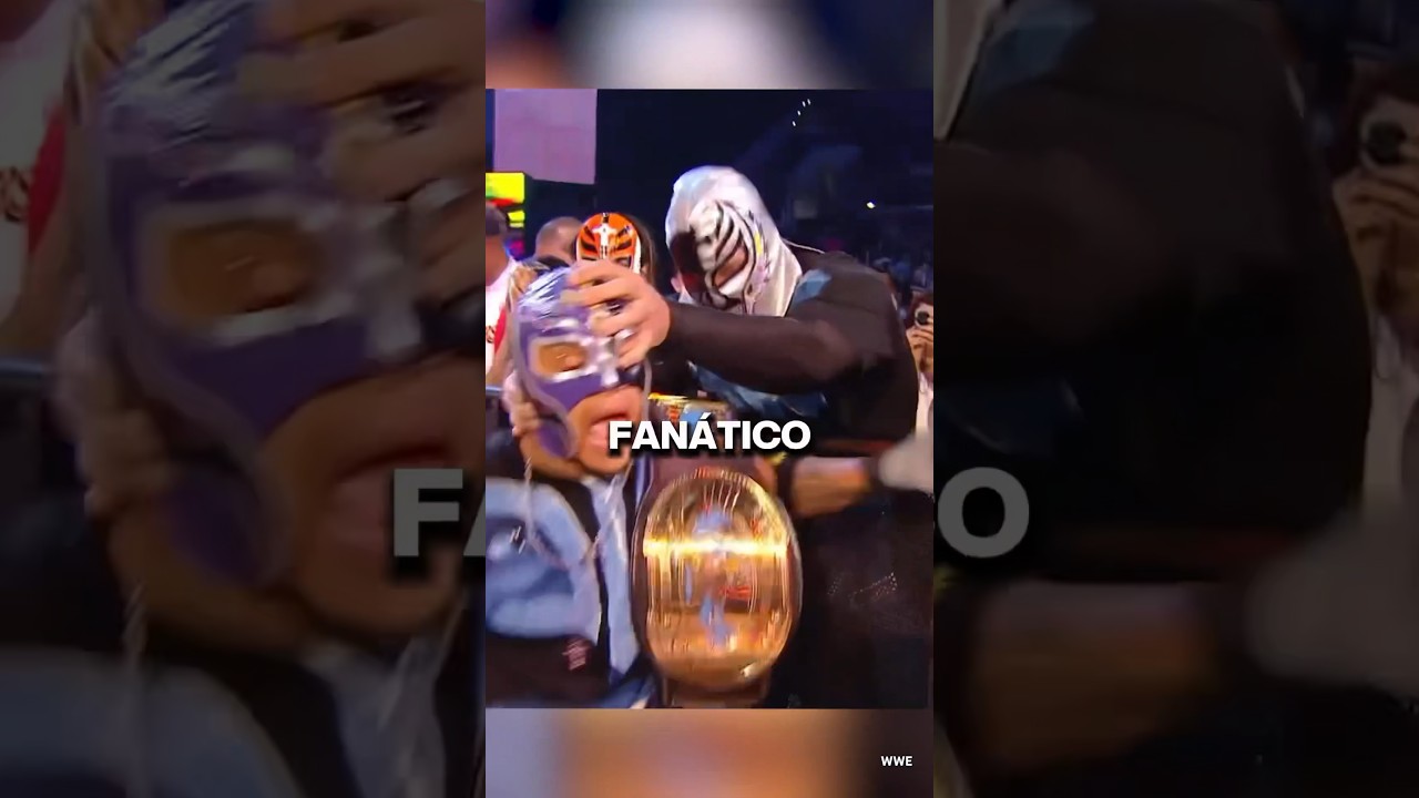 Fanático SORPRENDE a Rey Mysterio 😯 #wwe #reymysterio #luchalibre Fanático SORPRENDE a Rey Mysterio 😯 #wwe #reymysterio #luchalibre