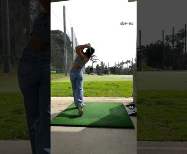 Kat Shee #golf #golfswing #shorts