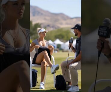 On-Course Q&A with a Golf Beauty #femalegolfer #beautifulgolfer