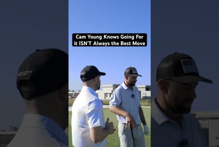 Cameron Young's here to save you from yourself on short par-4s! #golftips #progolfer #golfstrategy