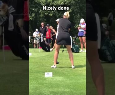 Super drive. #girlgolfers #golf #golfswing #golfgear