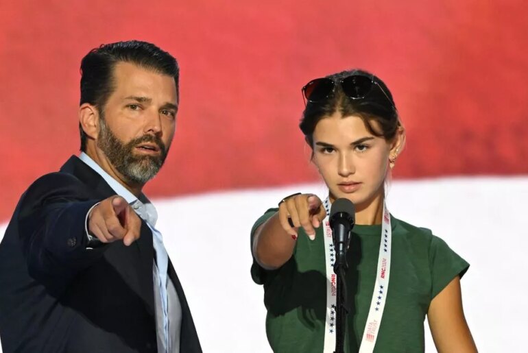 Kai Trump forced to drive 3-hour round trip to have dinner with dad, Donald Jr