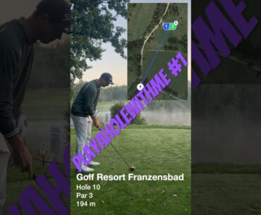 #playaholewithme #1 @Golf Resort Franzensbad Loch10
