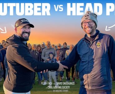 I challenged a HEAD PRO at HIS OWN course... (Ep. 3 – Crail GC)