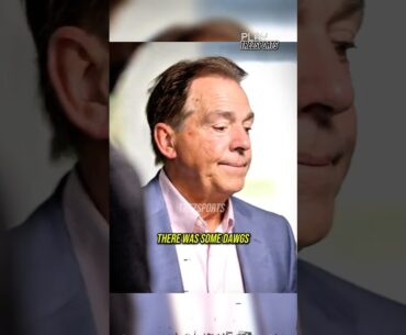 Nick Saban on his favorite players he’s ever coached at Alabama #shorts