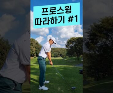 프로스윙 따라하기 나카지마 케이타(Nakajima Keita) 드라이버 스윙 #골프스윙따라하기 #드라이버스윙 #드라이버연습 #드라이버레슨