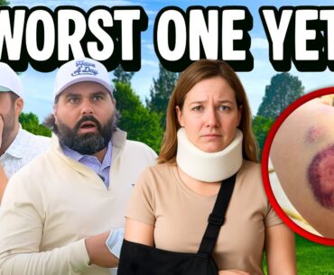 His Wife Got Clocked With A Golf Ball | Moments Of The Week