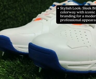 Kookaburra Pro 3.0 Spike Cricket Shoes Blue White