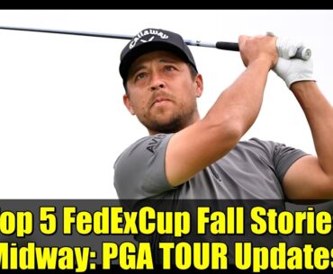 Top 5 FedExCup Fall Stories Midway: PGA TOUR Updates