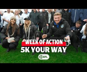 Week of Action: Inspirational Bristol Rovers star's 5K Your Way!