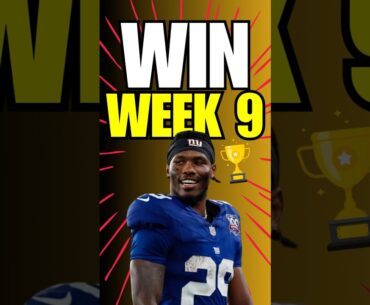 Top 5 WAIVER WIRE & Roster Moves for Week 9 in 2025 Fantasy Football 🔥