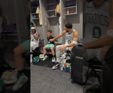 Deuce really said “We almost lost” after Game 3 in Dallas 😂 #celtics #nba #shorts