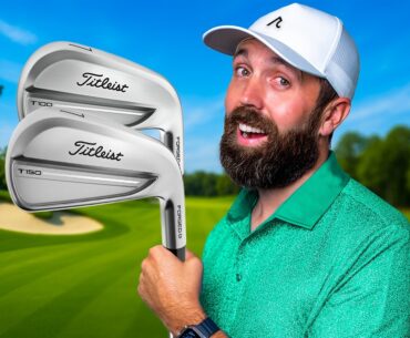 These are the BEST Irons I've Hit! - Titleist T100 & T150 Review