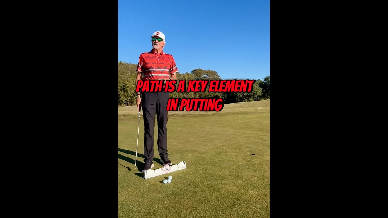 Path is a Key Putting Element #golf #putting #golftrainingaids #golftips Path is a Key Putting Element #golf #putting #golftrainingaids #golftips
