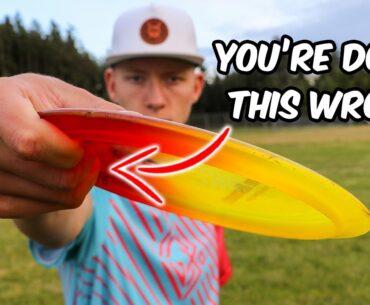 How to Actually Grip a Disc Golf Disc