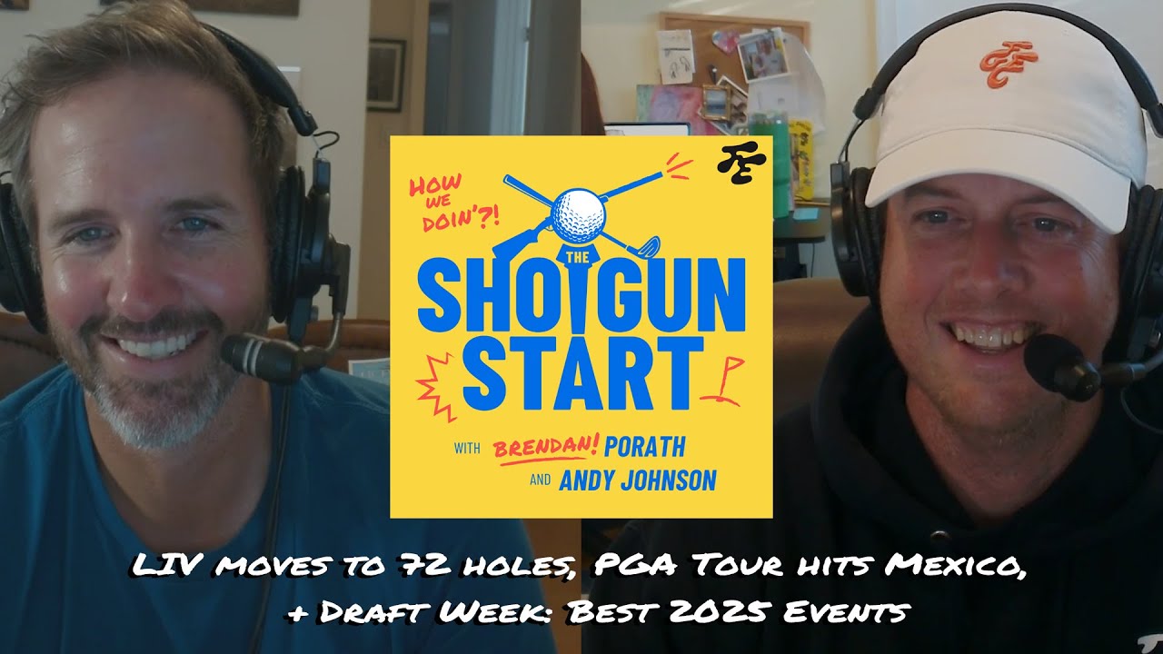 LIV “innovates” to 72-hole tourneys, Drafting the best events of 2025 | The Shotgun Start LIV “innovates” to 72-hole tourneys, Drafting the best events of 2025 | The Shotgun Start
