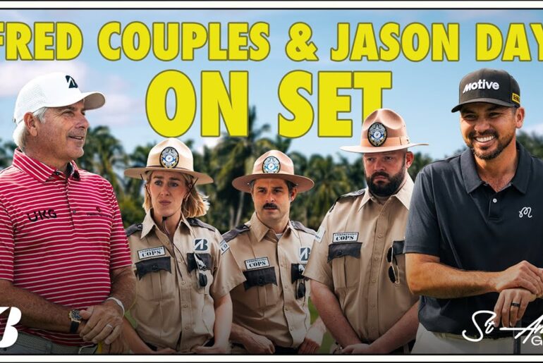 We turned Fred Couples & Jason Day Into Movie Stars