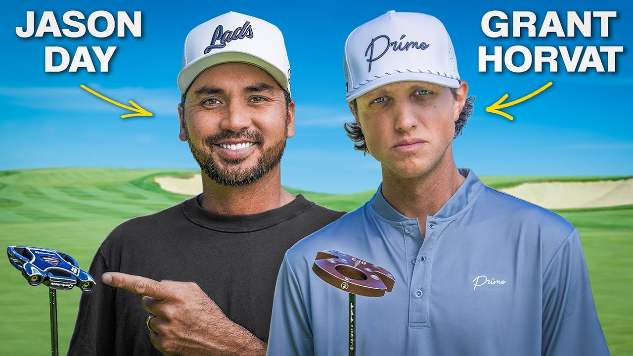 Giving Grant Horvat a Putting Lesson Giving Grant Horvat a Putting Lesson