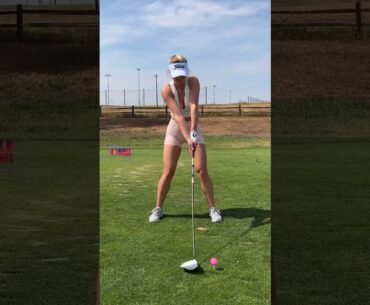 Amazing Golf Swing you need to see | Golf Girl awesome swing | Golf shorts | Brooke
