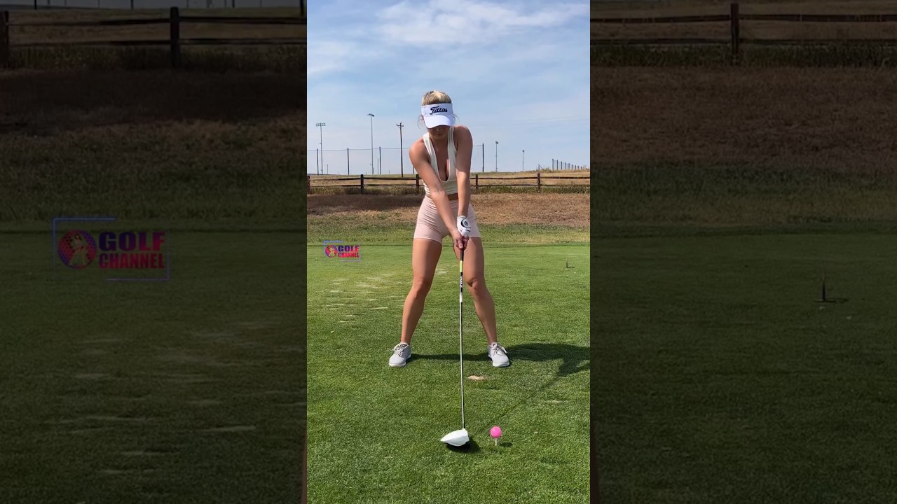 Amazing Golf Swing you need to see | Golf Girl awesome swing | Golf shorts | Brooke Amazing Golf Swing you need to see | Golf Girl awesome swing | Golf shorts | Brooke