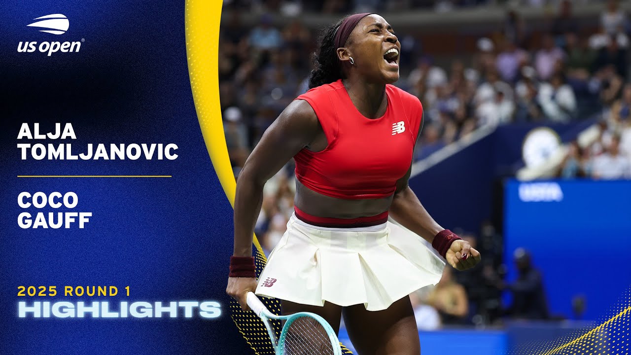 Ajla Tomljanovic vs. Coco Gauff Highlights | 2025 US Open Round 1 Ajla Tomljanovic vs. Coco Gauff Highlights | 2025 US Open Round 1