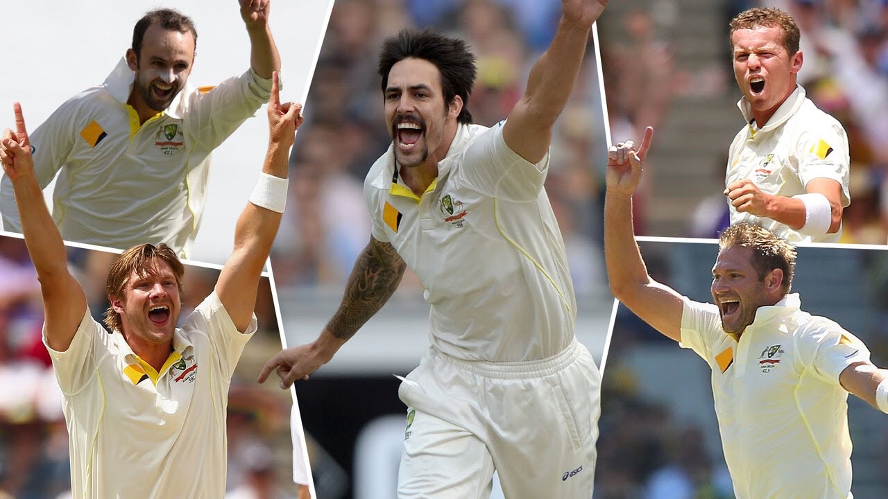 All 100 wickets taken by Australia in the 2013-14 Ashes series All 100 wickets taken by Australia in the 2013-14 Ashes series