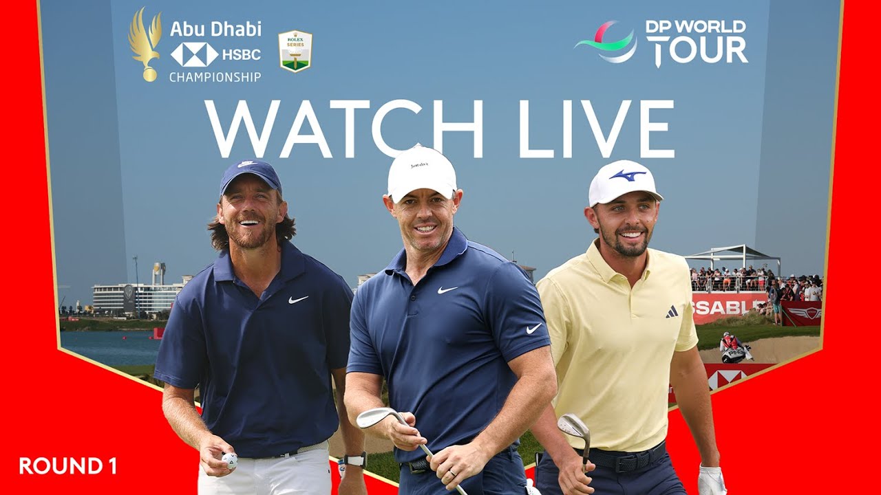 LIVE | Rory McIlroy, Tommy Fleetwood, Marco Penge | 2025 Abu Dhabi HSBC Championship Day 1 LIVE | Rory McIlroy, Tommy Fleetwood, Marco Penge | 2025 Abu Dhabi HSBC Championship Day 1