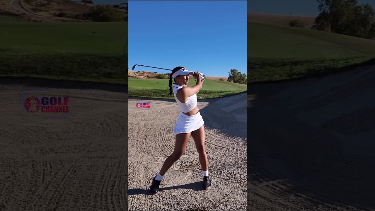 Amazing Golf Swing you need to see | Golf Girl awesome swing | Golf shorts | Nikki Blades Amazing Golf Swing you need to see | Golf Girl awesome swing | Golf shorts | Nikki Blades