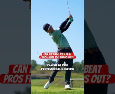 Can average joes beat PROS from 150 yards out?