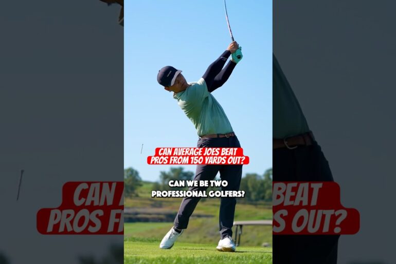 Can average joes beat PROS from 150 yards out?