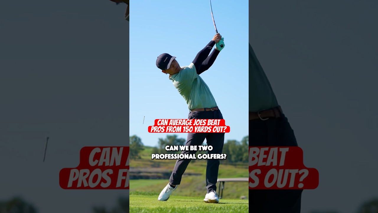 Can average joes beat PROS from 150 yards out? Can average joes beat PROS from 150 yards out?