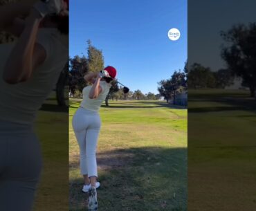 띤띠딘띠 ❤️💛 | KLPGA 이시온(Sion Lee) #골프레슨 @re_sion_vo