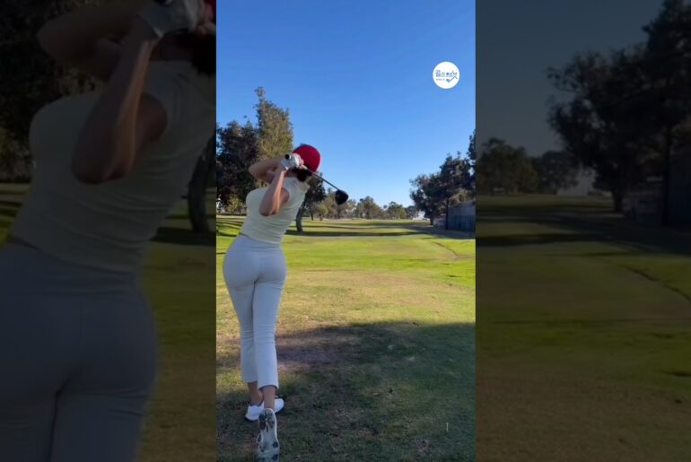 띤띠딘띠 ❤️💛 | KLPGA 이시온(Sion Lee) #골프레슨 @re_sion_vo