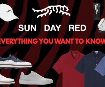 SUNDAY RED SUN DAY RED SHOES AND APPAREL REVIEW // EVERYTHING SUNDAY RED Tiger Woods