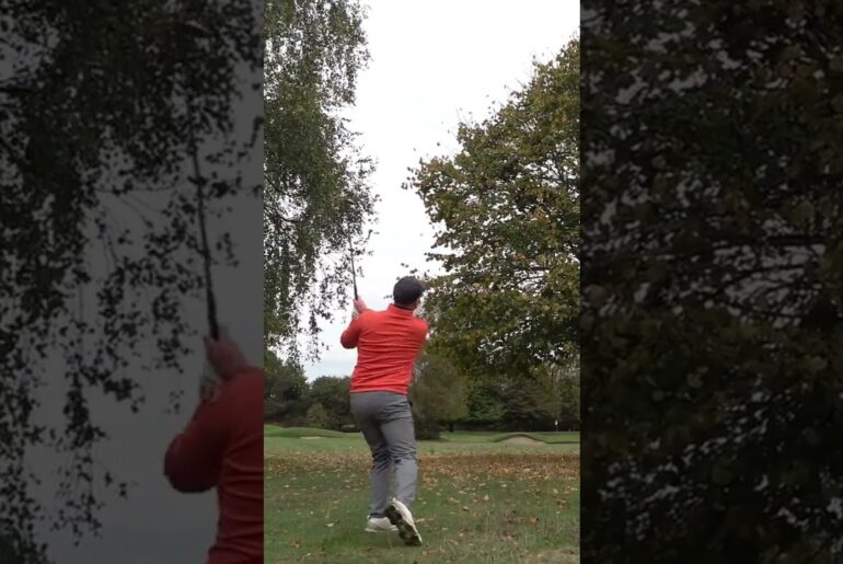 That feeling when you pull off the golf shot!  #golf #flopshot