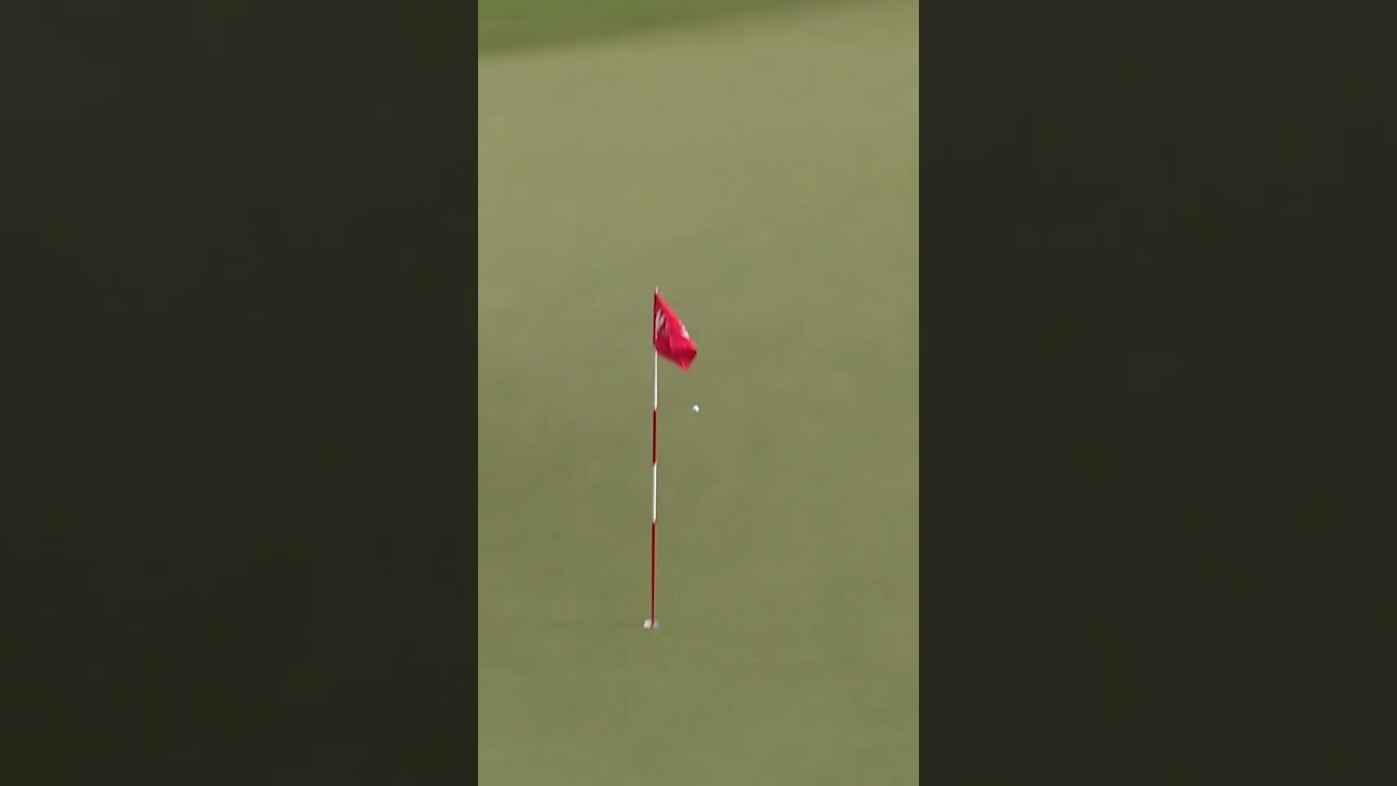 INCREDIBLE hole-out for eagle! 🦅 INCREDIBLE hole-out for eagle! 🦅