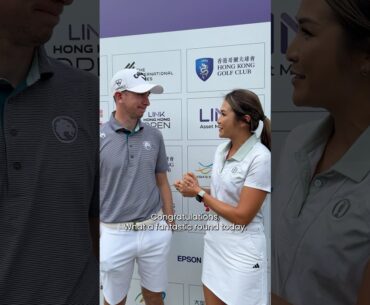 Let’s here from Tom McKibbin after shooting a round of 60 and setting the new course record 👏