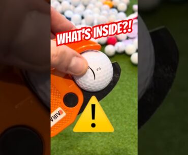 Amazon Golf Ball CUT IN HALF!