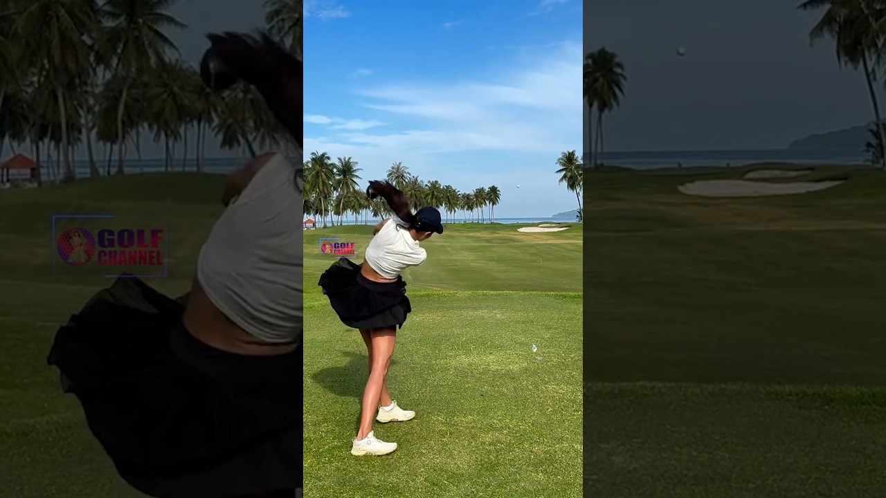 Amazing Golf Swing you need to see | Golf Girl awesome swing | Golf shorts | Praeitsara Pukawanuch Amazing Golf Swing you need to see | Golf Girl awesome swing | Golf shorts | Praeitsara Pukawanuch