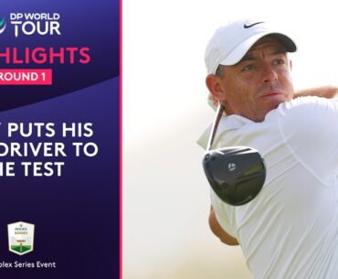 Round 1 Highlights | 2025 Abu Dhabi HSBC Championship