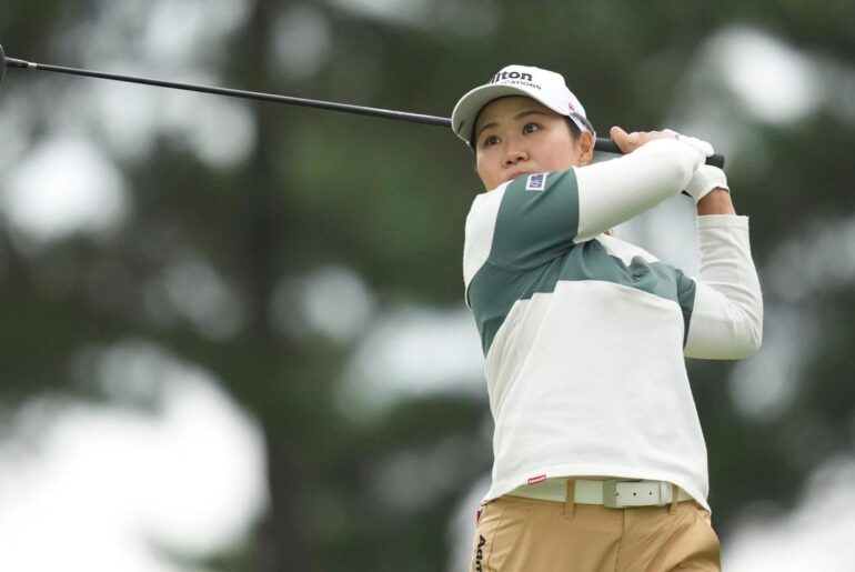 Nasa Hataoka and Shin Ji-yai atop the leaderboard after the second round of the Toto Japan Classic