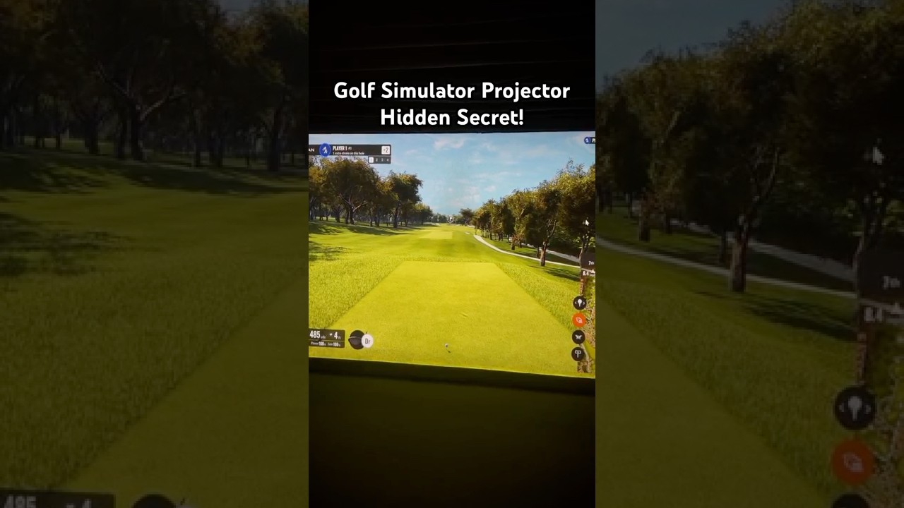 Home Golf Simulator Projector Hidden Secret! It’s So Easy to Setup! Home Golf Simulator Projector Hidden Secret! It's So Easy to Setup!