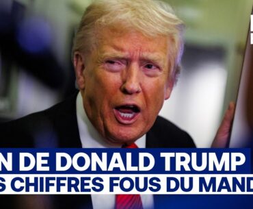 Les chiffres fous du mandat Trump : guerre, dettes et golf