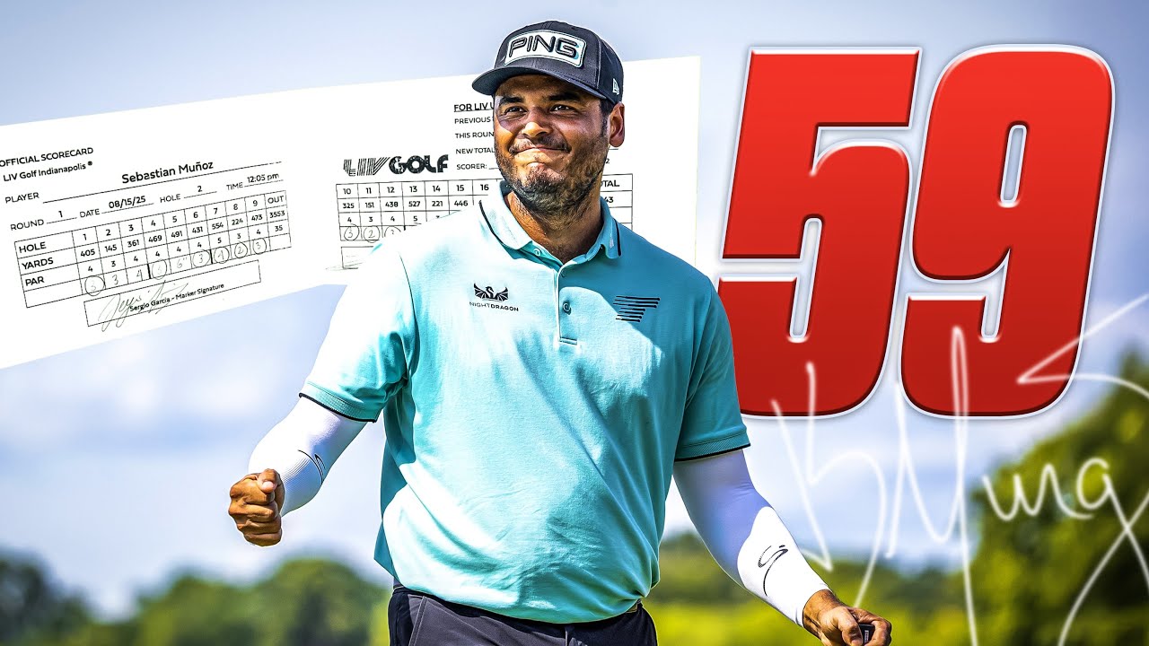LOWEST LIV GOLF ROUND IN 2025!! Every Shot from Sebastian Munoz’s 59 at LIV Golf Indianapolis 🔥 LOWEST LIV GOLF ROUND IN 2025!! Every Shot from Sebastian Munoz's 59 at LIV Golf Indianapolis 🔥